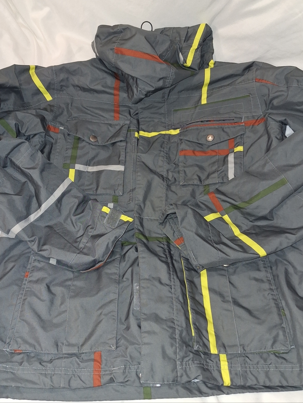 Four Square Mens Large Snowboarding Jacket Coat